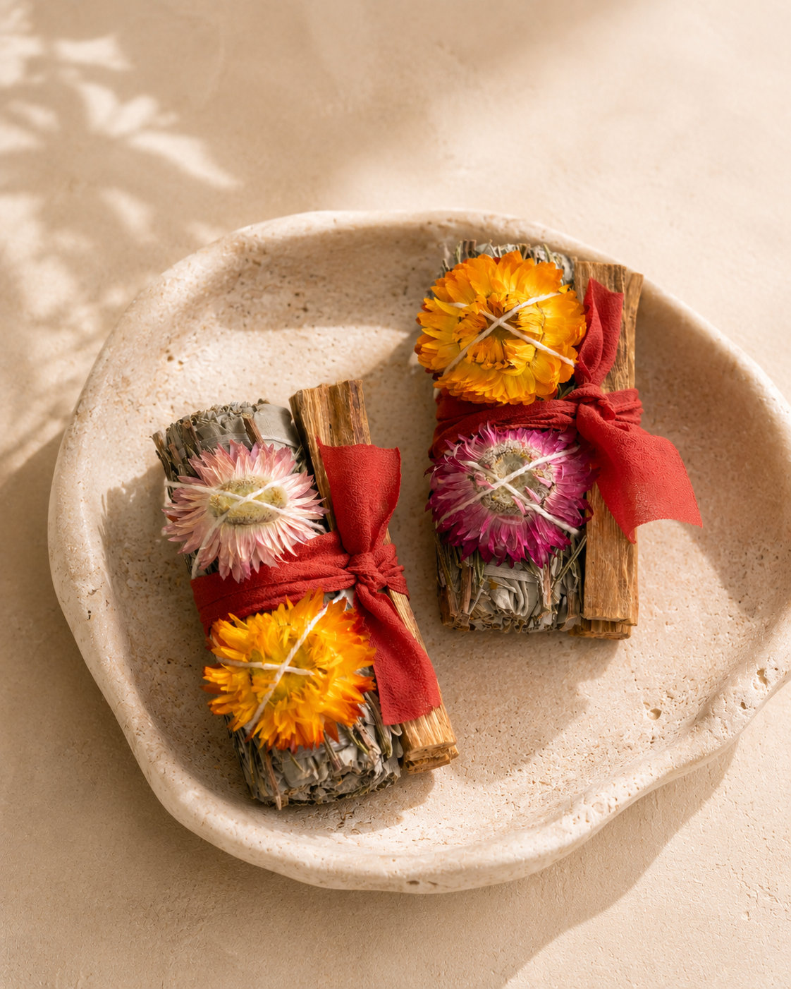 white sage & palo santo bundle