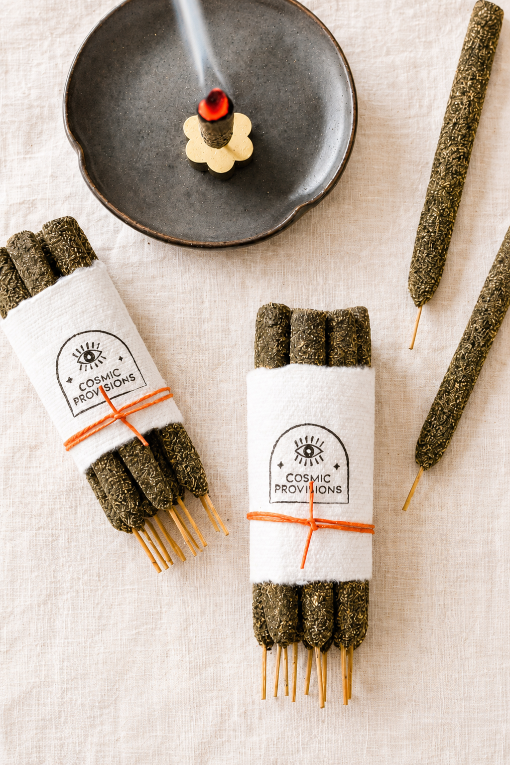 palo santo + myrrh incense