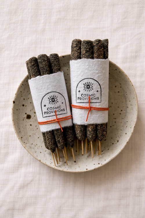 palo santo + myrrh incense