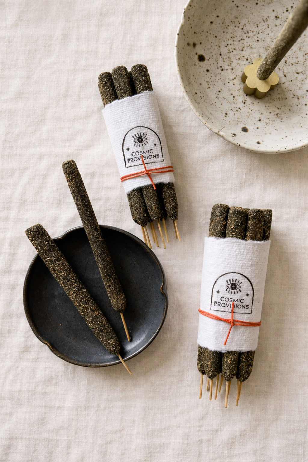 palo santo + myrrh incense